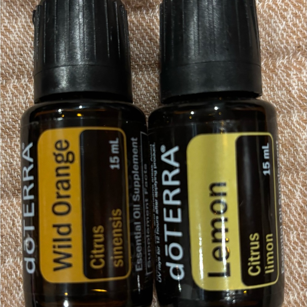 doTERRA Citrus Essential Oil Duo - Wild Orange & Lemon